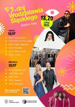 Wodzisław Śląski Wydarzenie Koncert 53. Dni Wodzisławia Śląskiego - PIĄTEK