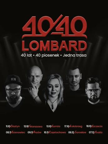 Pszów Wydarzenie Koncert Lombard "Trasa 40/40"