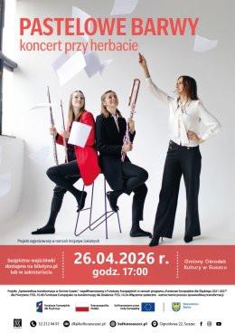 Suszec Wydarzenie Koncert Pastelowe Barwy. Koncert przy herbacie.